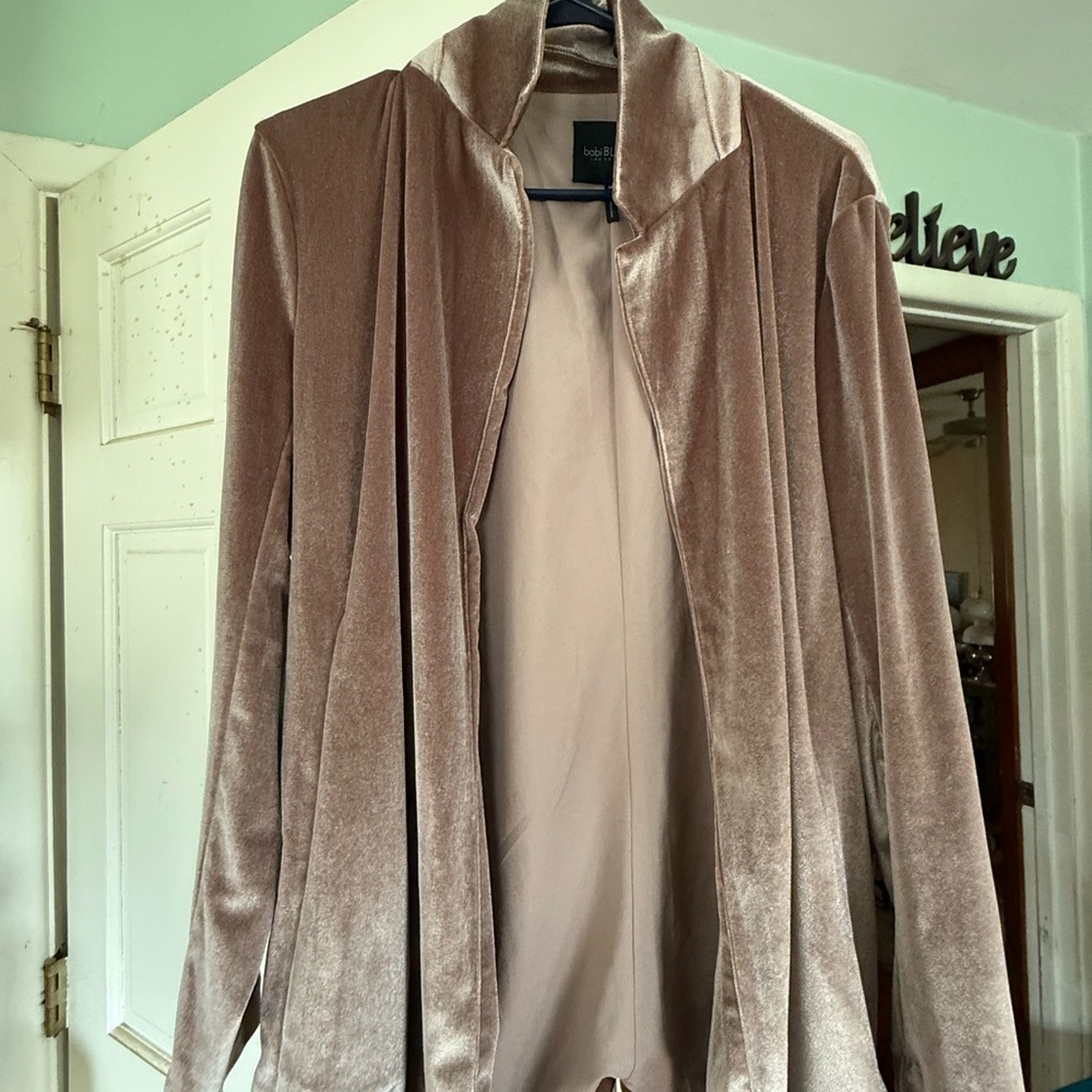 NWOT Velvet Lavender Jacket Evereve Size M